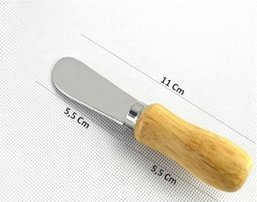 Alternative view of Terayağ Bal Çikolata Bıçağı, 6 Lı Ahşap Saplı Kahvaltı Spatulası