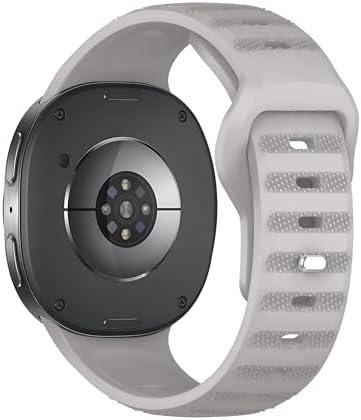 Galaxy Watch 8 (40mm/44mm) ve Watch 8 Classic (46mm) ile Uyumlu Konforlu ve Yumuşak Rugged Silikon Kordon - Görsel 2