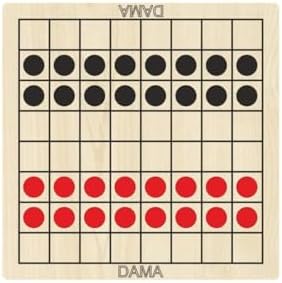 Ahşap Zeka Ve Strateji Oyun Seti 7 Li, Kızma Birader+dama+3 Taş+9 Taş+bihar+surakarta Ve Tic-tac-toe eticset247