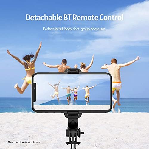 Alternative view of KuzeyStore Led Işıklı Katlanabilir Çok Fonksiyonlu Kablosuz Bluetooth Kumandalı Tripod Selfie Çubuğu, Vlog, Video, Grup Fotoğraf, Özçekim