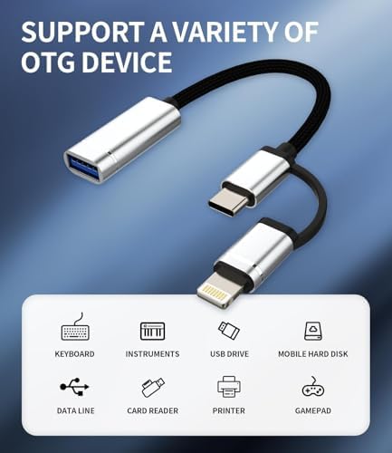 Alternative view of Lightning ve pd Type C USB OTG (PD Lightning TYPE C USB OTG HB-14)