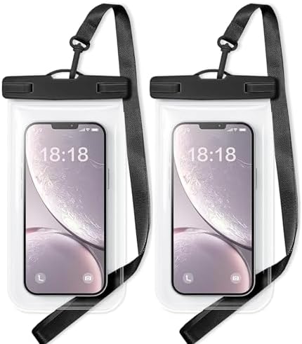 1/2 Paket Su Geçirmez Telefon Kılıfı iPhone 17 16 15 Pro Max ve Galaxy S24+/S23 ile Uyumlu 7 inç Kordonlu Su Geçirmez Telefon Kılıfı, IPX8 Plaj Seyahatinde Olması Gerekenler, Plaj Temelleri - Görsel 3