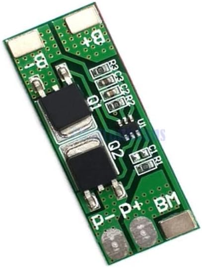 BMS 2S 8A li-ion 6.4V 8.4V Yeşil Vida Konnektörlü 8 amps 2 pol 41mm 3.5mm - Görsel 3