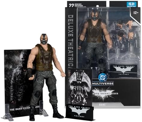 McFarlane DC Multiverse Bane (The Dark Knight Rises) 7" Aksiyon Figürü (Deluxe Tiyatro Sürümü) Oyuncaklar