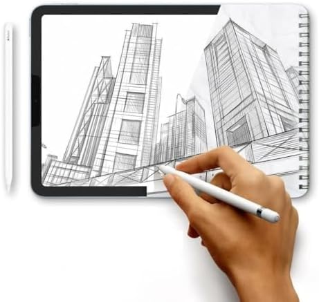 Paperlike Mıknatıslı Kağıt Hissi Veren Ekran Koruyucu Tablet için Mat Koruma Kullanılmadığında ile Çıkarılabilir Kalem Kullanımı için Uygundur 12,9 ve 13 inc uyumlu (ipad air 13, pro 13) - Görsel 3
