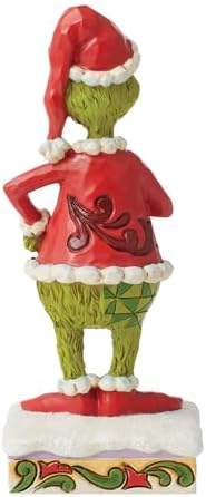 Jim Shore Dr. Seuss Mutlu Grinch Heykelcik 16,5 cm - Görsel 3