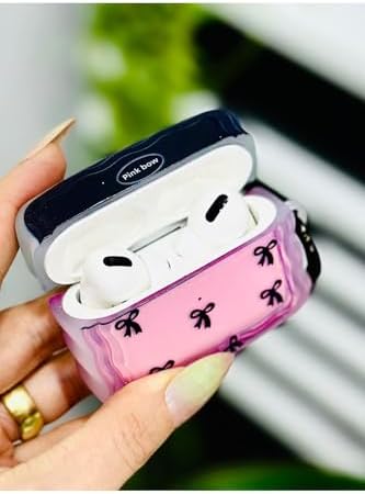 Alternative view of Airpods Pro - Airpods 2. Nesil Pro ile Uyumlu Baskı Tasarımlı Kalın Silikon Koruyucu Kılıf - Baskıminikurdele