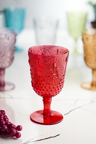 Alternative view of Akrilik Renkli 6lı Kadeh & Su Meşrubat Kahve Yanı Bardağı 450 ml ( Cam Değildir )