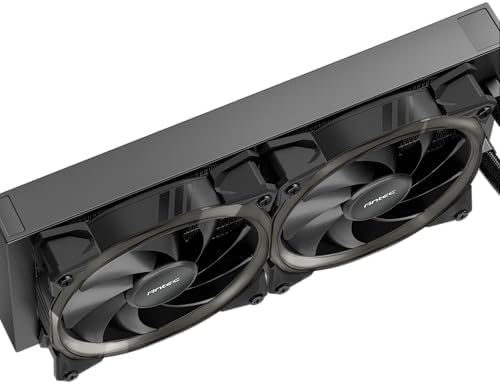 Alternative view of Antec Vortex 240 All-in-One ARGB CPU Sıvı Soğutucu, 240mm Radyatör, Intel ve AMD Soket Uyumlu, Antec Fusion PWM ARGB Fan, 3-Pin, 12V, Siyah
