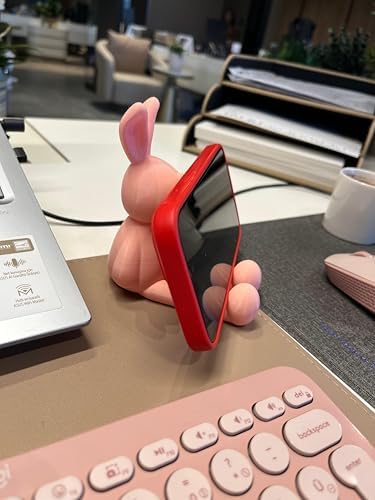 Alternative view of Telefon Tutucu Tavşan Tasarımlı Masaüstü Telefon Standı, Kadınlara Özel Bunny Telefon Tutacağı