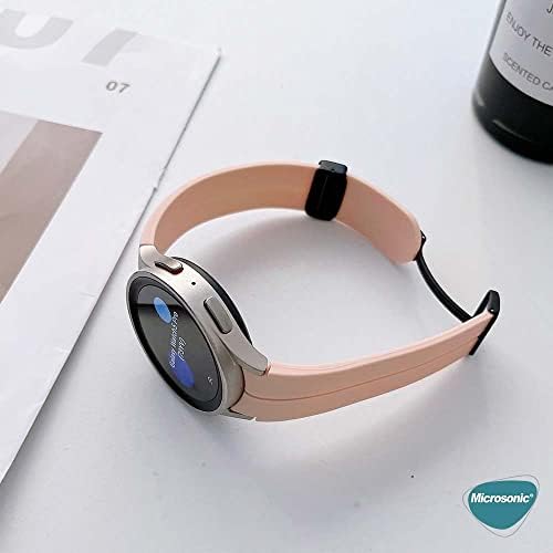 Galaxy Watch 4 Classic 42mm Kordon Ribbon Line Siyah - Görsel 3