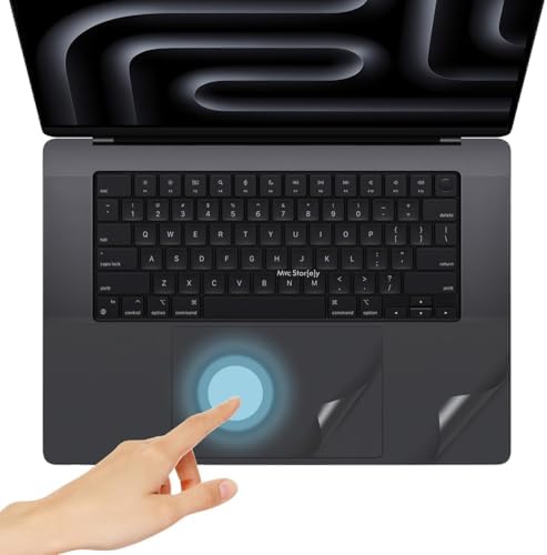 Alternative view of MacBook Pro 16 İnç Palm Koruyucu ve Trackpad Koruyucu Set A2485 A2780 A2991 A3403 A3186 A3428 A3429 Uyumlu M1 M2 M3 M4 M5 Pro Max Siyah
