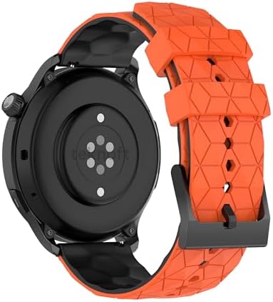 22mm ile Uyumlu Saatler için Geometrik Model 46mm Silikon Kordon Watch (GT6 Pro/GT6/GT5 Pro/GT5/GT4/Watch 4 Pro/GT3/GT3 Pro/GT2/GT2 Pro) - Görsel 3