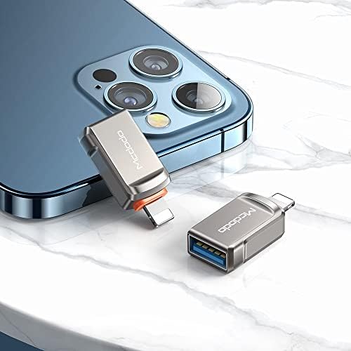 Alternative view of Usb-A 3.0 To Lightning Otg Convertor, Gri