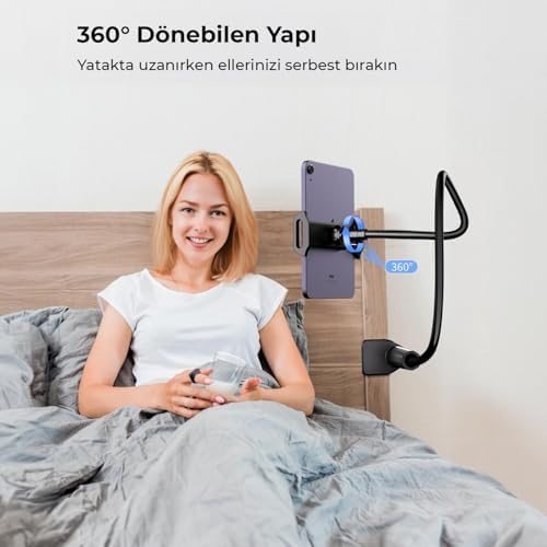 Alternative view of 70 CM Akrobat Esnek Tablet ve Telefon Tutucu Stand Siyah