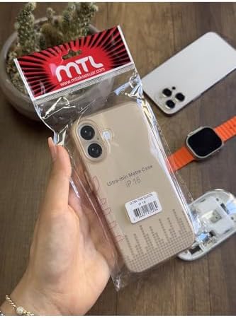 Alternative view of Süper İnce Mat Ultra Thin Silikon Kılıf ÇÖL iPhone 16 ile uyumlu