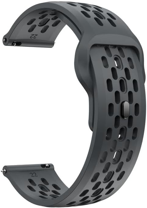 ile Uyumlu Air Loop 22mm Kordon GT6/GT6 Pro/GT5/GT5 Pro/GT4/GT3/GT3 Pro/GT2/GT2 Pro 46mm için Pin-and-Tuck Toka GT6 Pro Kordon Yumuşak Doku Nefes Alabilen Delikli GT6 Kordonu - Görsel 3