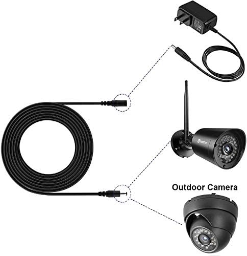 4383 Dc Adaptör Uzatma Kablosu 2 m 5.5mm x 2.1mm Dişi Erkek - Görsel 3