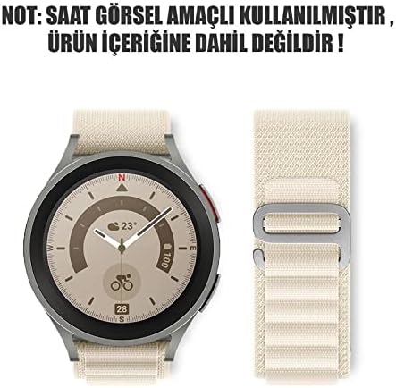 Watch GT4 46mm için Kordon Alpine Loop [Watch GT4 46mm ile Uyumlu Kordon - Bej]