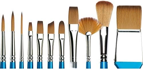Winsor & Newton Cotman Seri 111 Kısa Saplı Sentetik Yuvarlak Fırça, N: 8 - Görsel 3