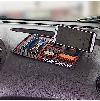Alternative view of Slipt Araç İçi Torpido Kaydırmaz Telefon Tutucu Numaratör Araç Organizeri