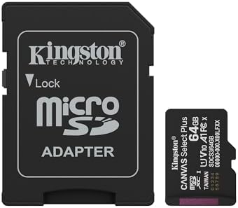 64GB microSDXC Canvas Select Plus Gen3 100MB/s A1 Card + Adapter - Görsel 3