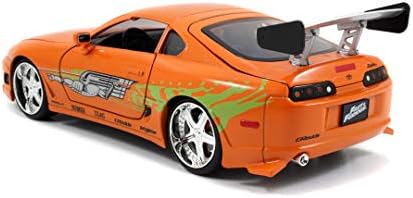 Alternative view of Jada 1:24 Fast & Furious Brian's 1995 Toyota Supra Mk4 Figürlü Set