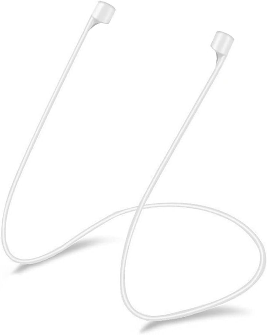 Alternative view of Apple AirPods 1. Nesil / 2. Nesil Manyetik Mıknatıslı Kulaklık İpi Beyaz [AirPods 1/2 ile Uyumlu Kılıf - Beyaz]