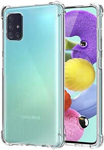 Galaxy A51 Şeffaf Airbag Antishock Silikon Kılıf