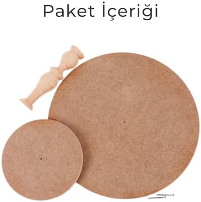 Alternative view of PİKAS Sunumluk, Ahşap Sunumluk, Pikas Sunumluk, Ahşap Servis Standı - Ayaklı Sunumluk, Pasta Standı