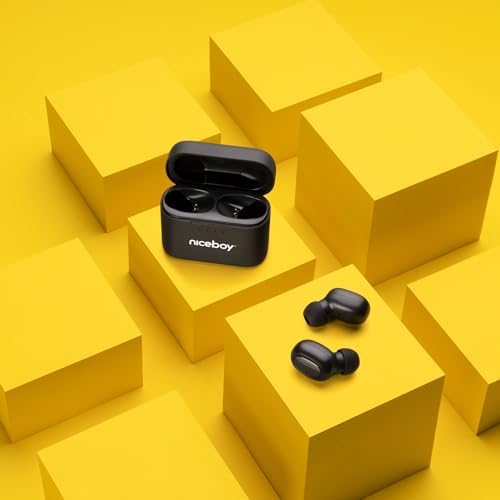 Niceboy HIVE Podsie 3 Siyah Kablosuz Bluetooth 5.1 35 Saat Pil Ömürlü Kulaklık - Görsel 3