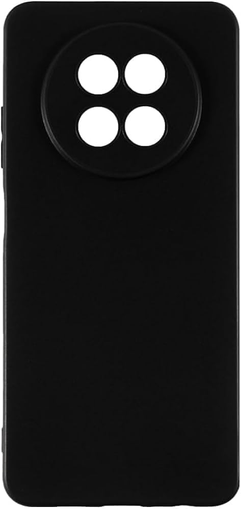 Alternative view of Realme 12 Pro Plus Premium Siyah Silikon Darbe Emici Telefon Kılıfı