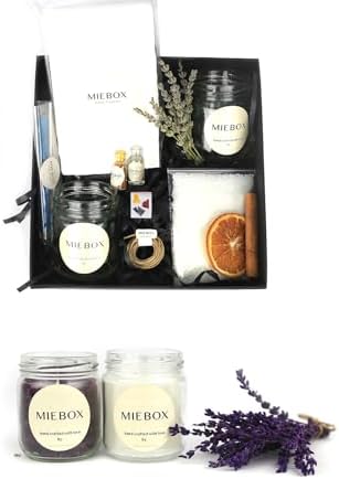 Alternative view of miebox make it easier Mum Kitleri - Aromaterapi Mum Yapım Seti - Kendin Yap Mum Malzemeleri (Aromaterapi Parafin Mum Kiti, DIY Candle Making Kit)
