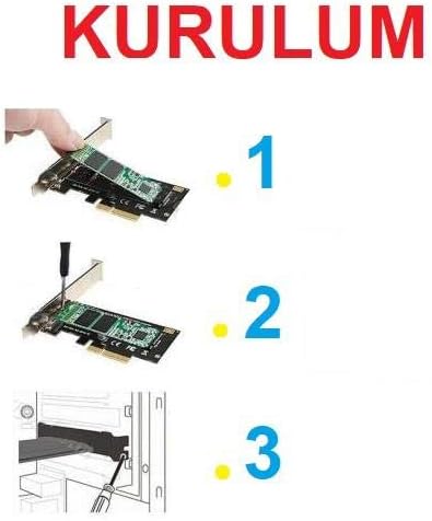 Alternative view of 4446 Pci-e Express 3.0 X4 To Nvme M.2 M Key Ngff Ssd Çevirici Dönüştürücü Kart Adaptör