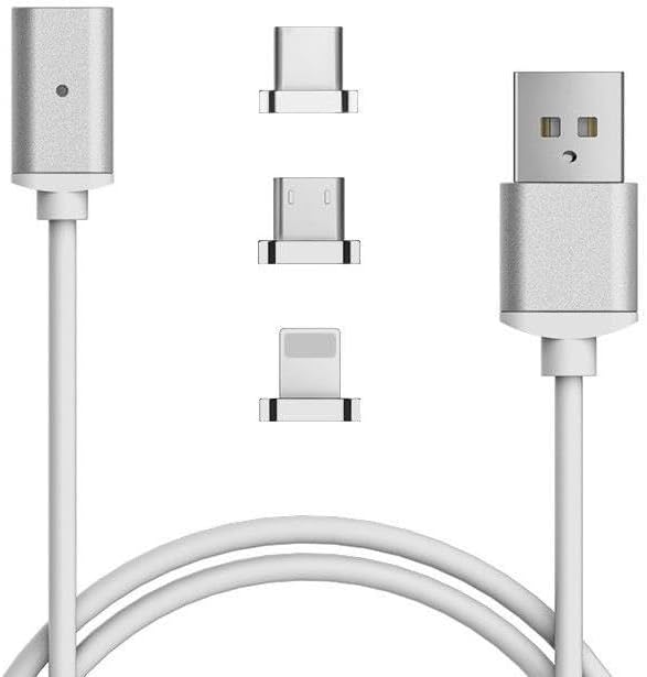 Alternative view of Lightning Micro Usb Type C Mıknatıslı Şarj Kablosu