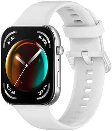 Watch Fit 4 Pro/Fit 4/Fit 3 ile Uyumlu Yumuşak Dokulu Konforlu Spor Silikon Kordon