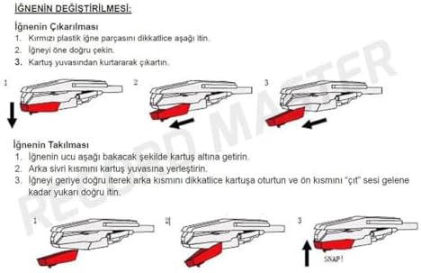 Record Master Universal Pikap İğnesi - Her Tür Universal İğneli Cihaz İle Uyumludur. (1) - Görsel 3