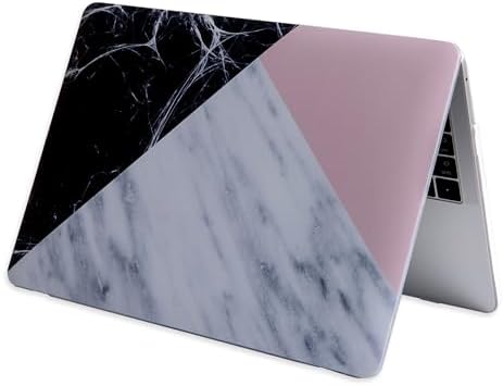 Alternative view of Macbook Air Kılıf 13 inç Mermer09NL Eski USB Girişli Model 2010-2017 A1369 A1466 ile Uyumlu Karışık