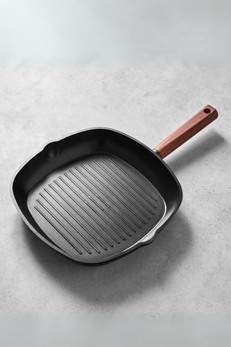 Oslo Granit Grill Tava 28 Cm Ahşap - Görsel 2