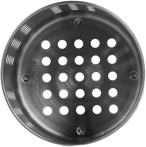 sepeti 'Ordning' Besteckstaender paslanmaz çelik – Kuechenutensilienhalter – 12 cm Çap-13,5 cm Yükseklik, paslanmaz çelik, Gümüş, 14 x 12 x 12 cm - Görsel 3