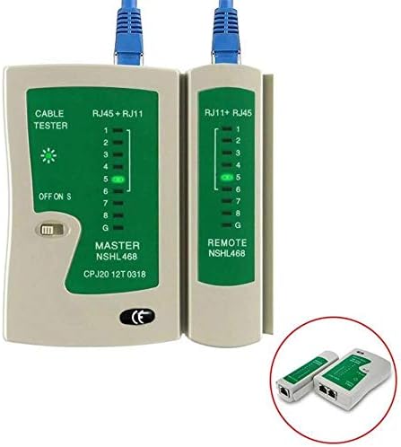 Alternative view of Al-4523 Rj11 Rj45 Cat5 Network Kablo Tester Test Kontrol Bağlantı Cihazı LEDli