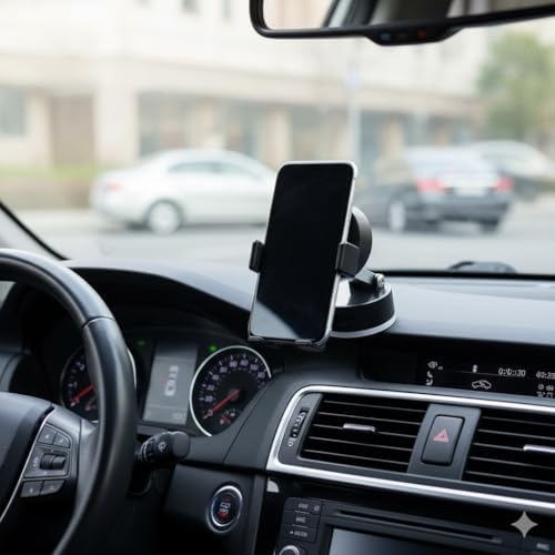 Alternative view of Manyetik Araç Telefon Tutucu, 360 Derece Dönebilen, Göğüs Paneli Montajı, Evrensel Uyumlu