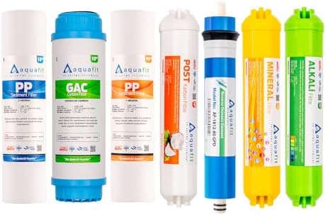 Aquafit Açık Kasa Su Arıtma Cihazı 7'li Filtre Seti - Görsel 3