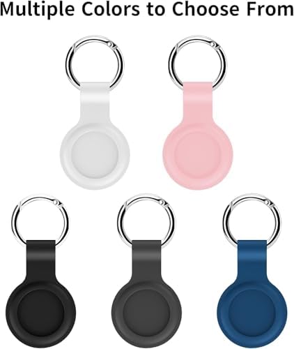 AirTag Anahtarlıklı Silikon Kılıf A010 Darbeye Dayanıklı Kaybolmaya Karşı Tam Koruma Kolay Tak-Çıkar Apple AirTags ile Uyumlu Koruyucu Anahtarlık (Petrol Yeşil) - Görsel 3