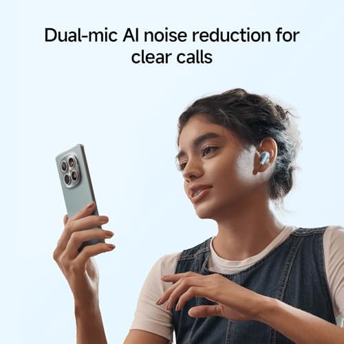 Xiaomi Redmi Buds 8 Active White Kablosuz Bluetooth Kulaklık, Güçlü Bas Performansı, Yapay Zeka Destekli Gürültü Azaltma, Uzun Pil Ömrü, Beyaz