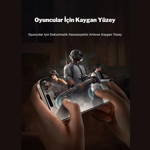 Tam Kaplayan Hayalet Parmak İzi Bırakmayan Safir Ekran Koruyucu Cam, iPhone 15 İle Uyumlu - Görsel 3