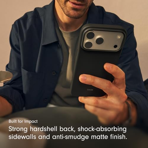 Beats iPhone 17 Pro Kılıfı, MagSafe ve Kamera Denetimi Özellikli, Mat Dış Yüzey, Mikrofiber İç Kaplama – Granit Grisi - Görsel 3