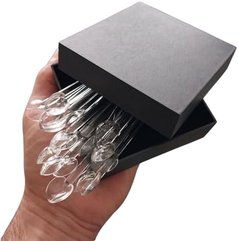 Alternative view of Kutulu 15 Adet Cam Karıştırma Kaşığı, Kahve Çay Kaşıkları, Buzlu Çay Kaşığı, Baharat Şeker Kaşığı, Hediyelik Cam Kaşık, Ev Ofis İşyeri için 11cm