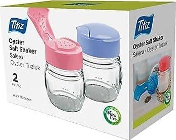 Baharatlık ve Tuzluk Seti (2 Adet) - 80 ml Masaüstü Kavanoz KC-202
