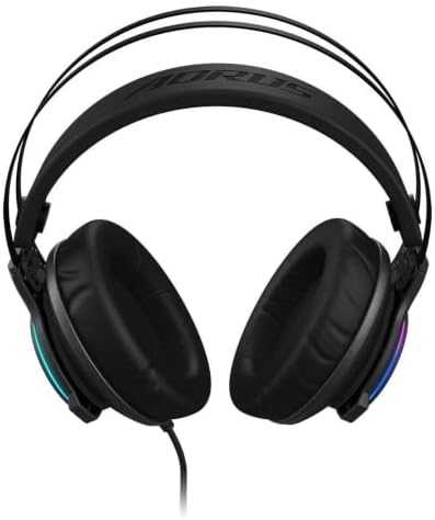 GIGABYTE KULAKLIK KBL. K. ÜSTÜ OYUNCU AORUS H1 RGB STEREO GP-AORUS H1 FUSION 2.0 - Görsel 3